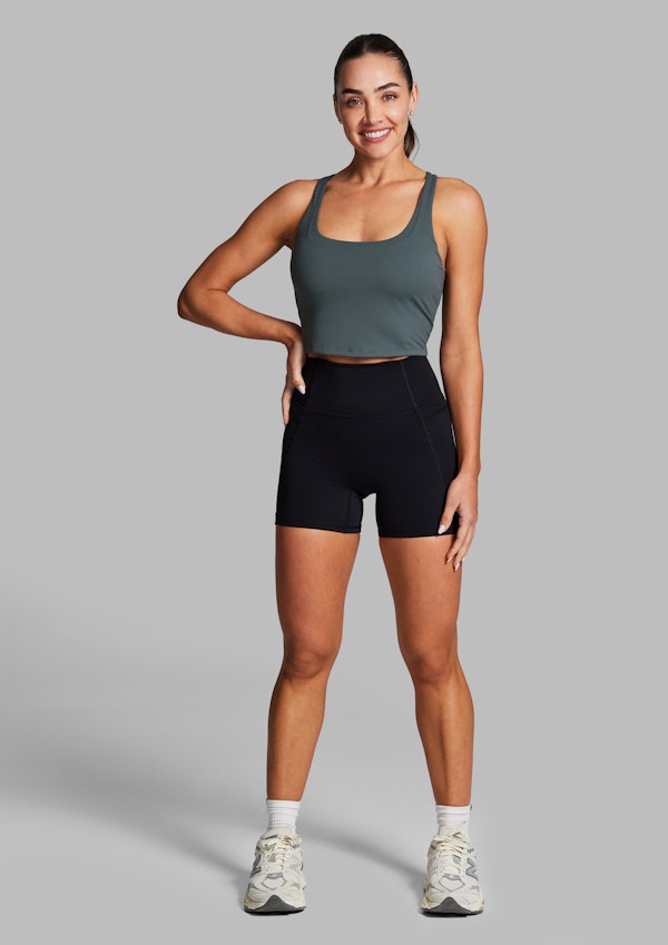 Layered Longline Low Impact Sports Bra