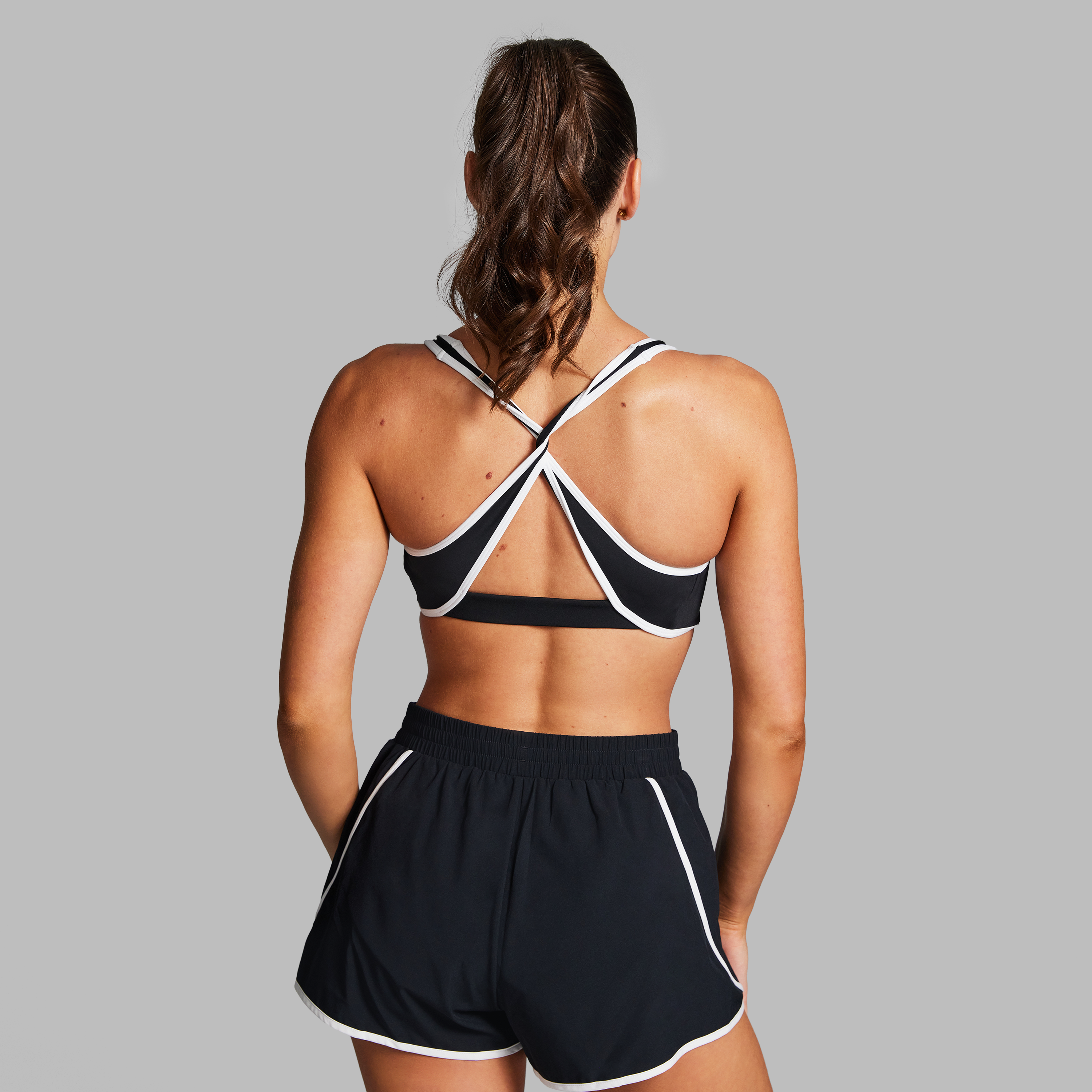 Twist Back Low Impact Sports Bra