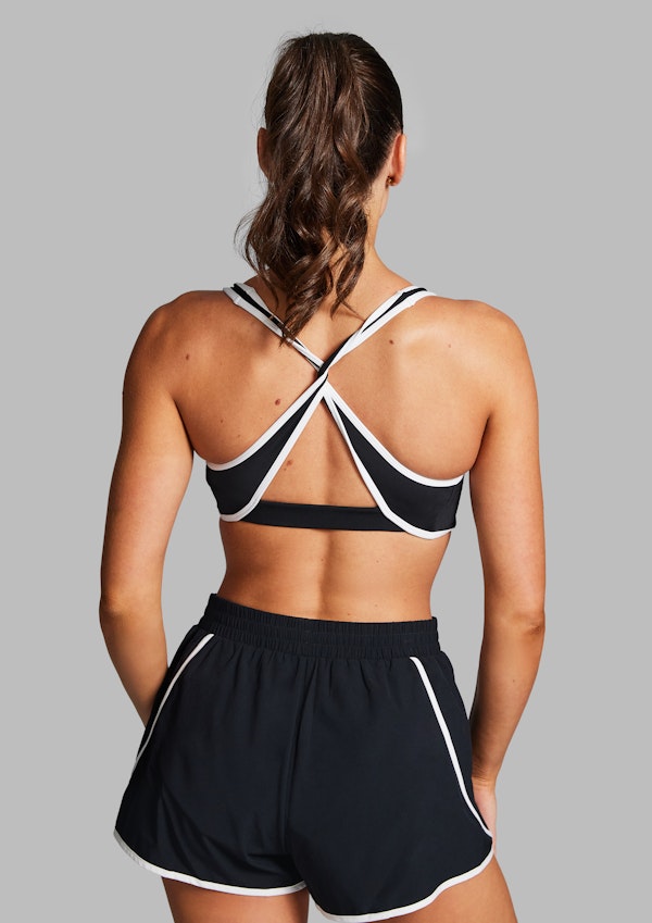 Twist Back Low Impact Sports Bra