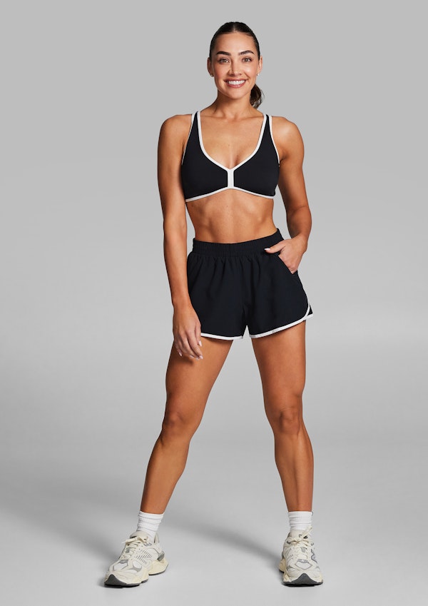 Twist Back Low Impact Sports Bra