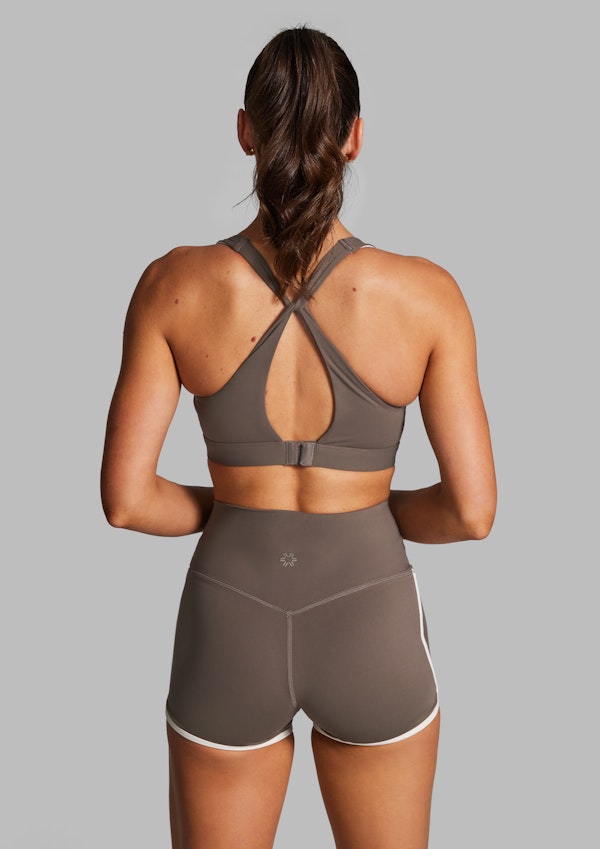 Cross Back Medium Impact Sports Bra