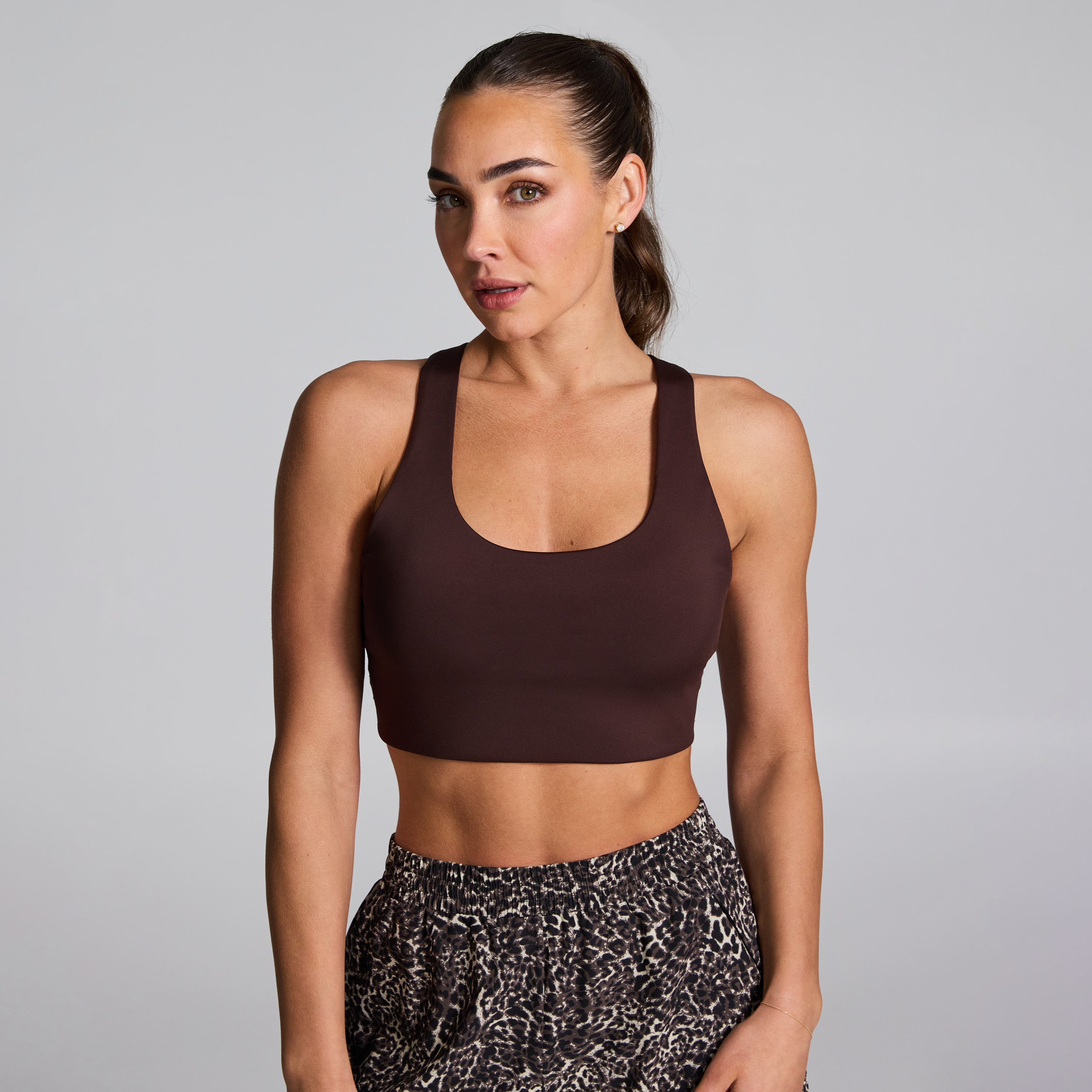 Cross Back High Impact Sports Bra