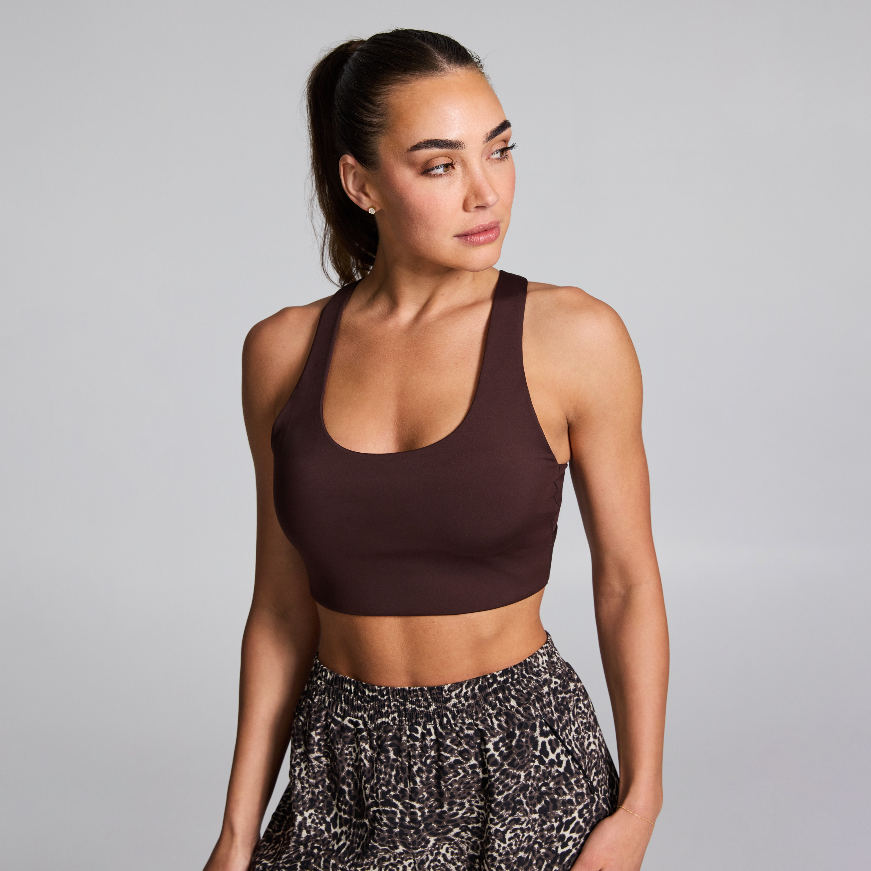 Cross Back High Impact Sports Bra