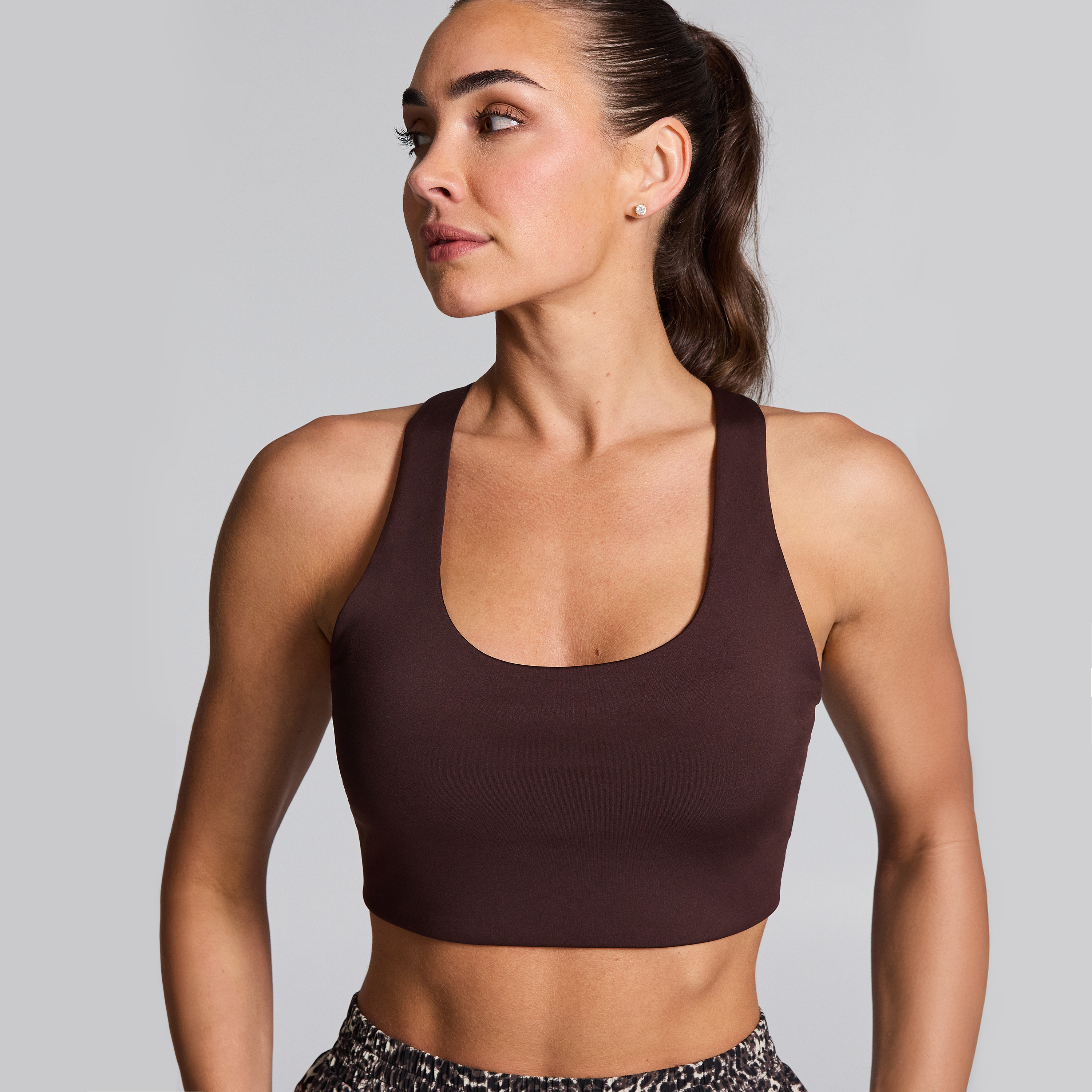 Cross Back High Impact Sports Bra