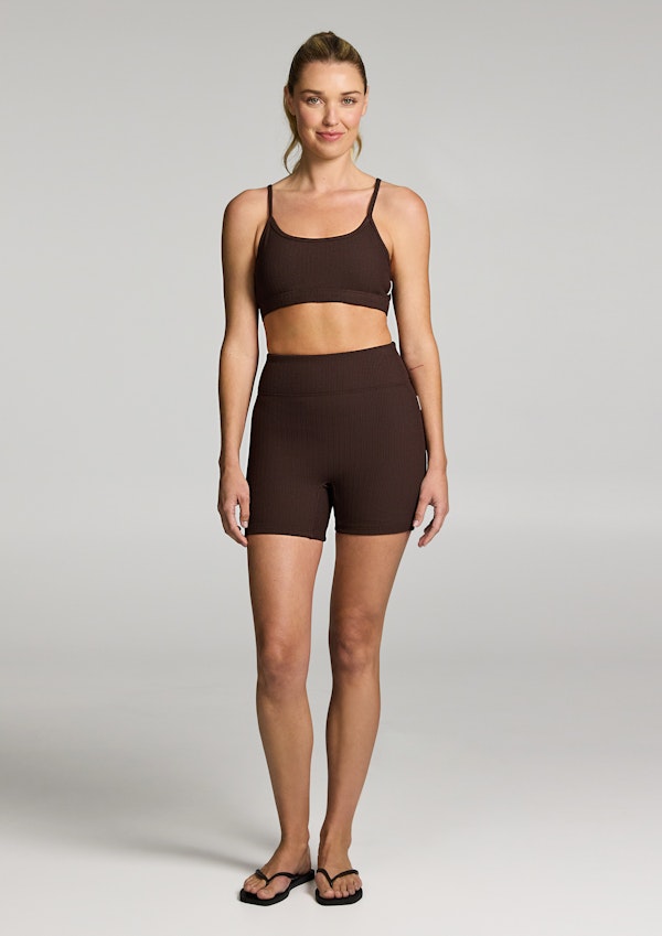 Gym & Swim Scoop Crop