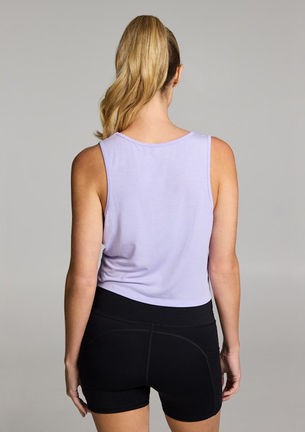 Twist Front V Neck Tank