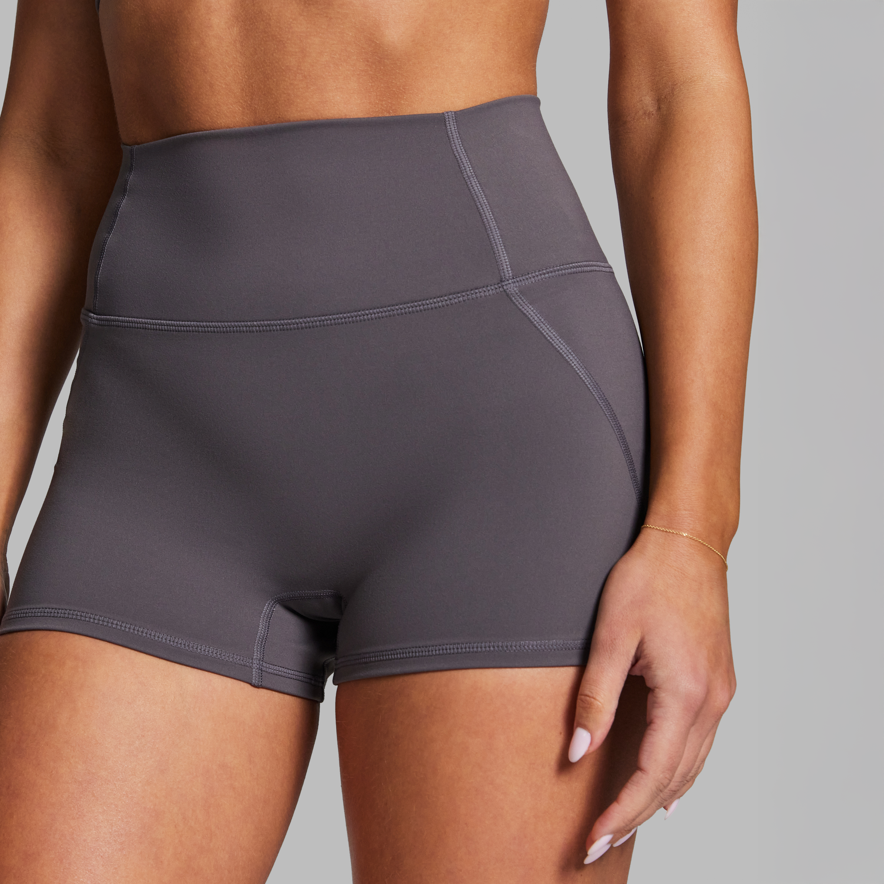 No Front Seam Booty Shorts