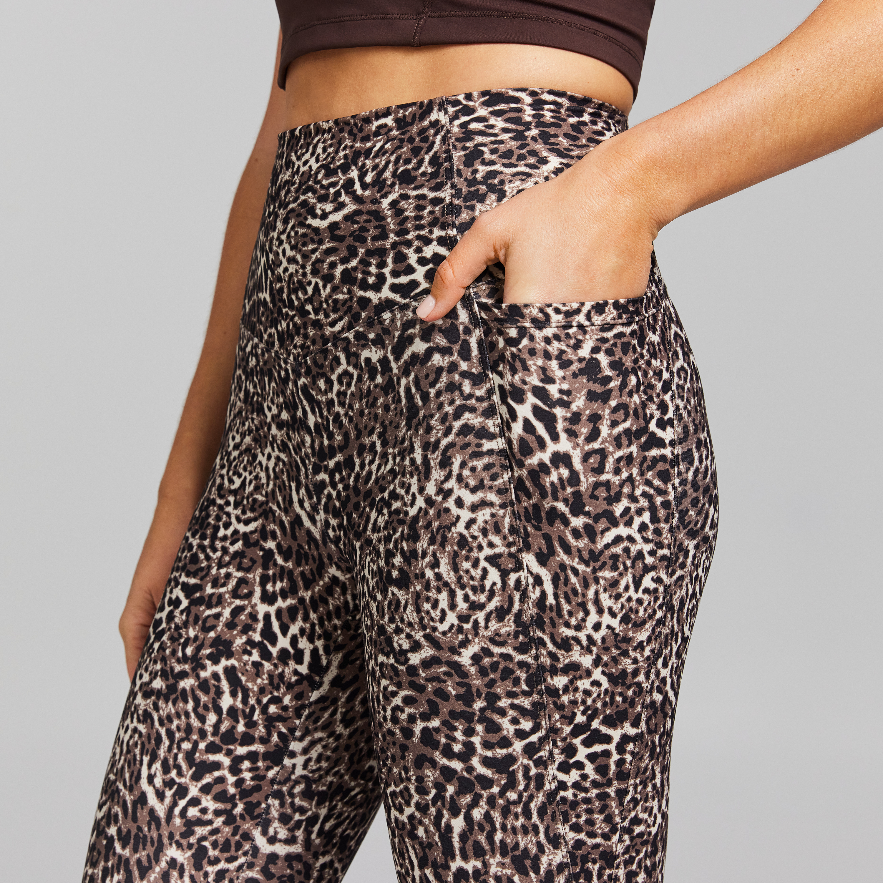 Luxetech Pocket Ankle Grazer Tights