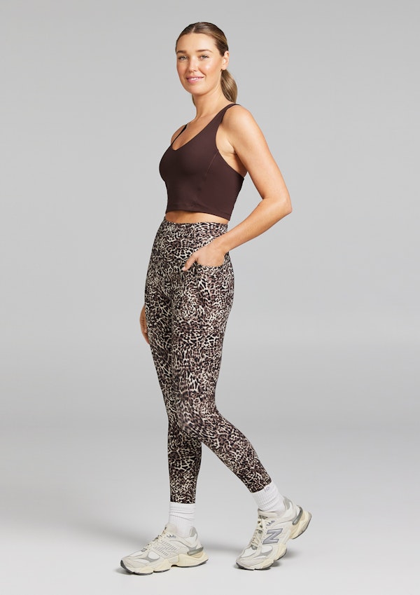 Luxetech Pocket Ankle Grazer Tights