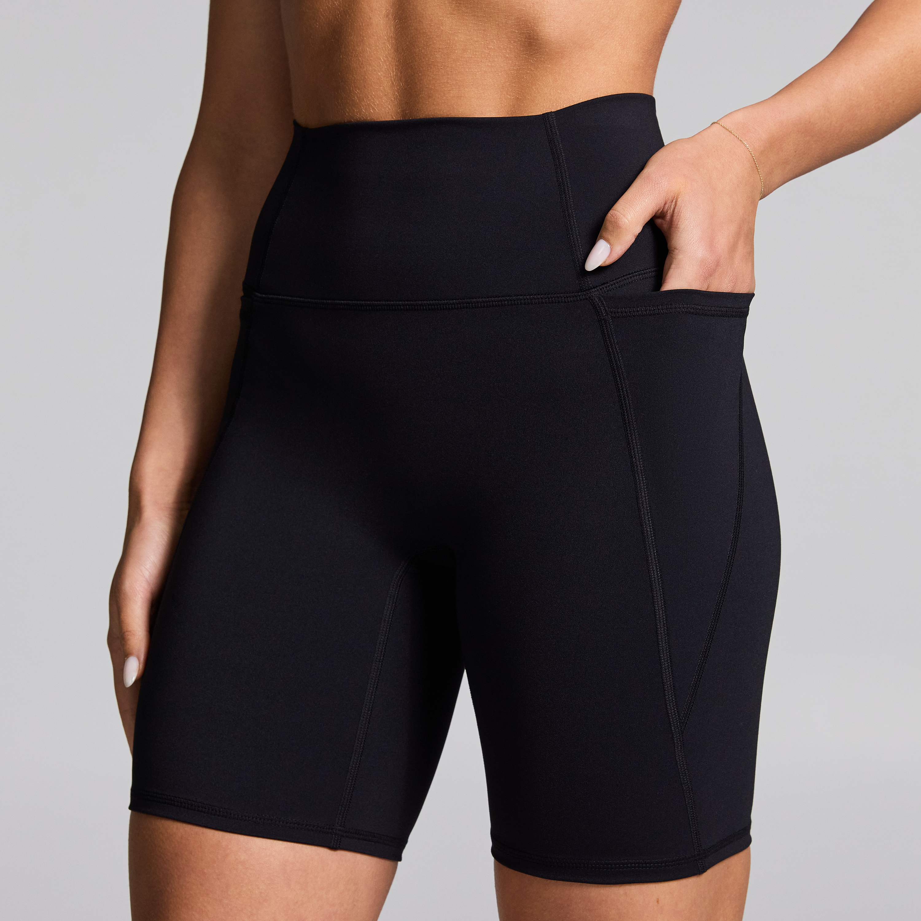 No Front Seam Quad Bike Shorts