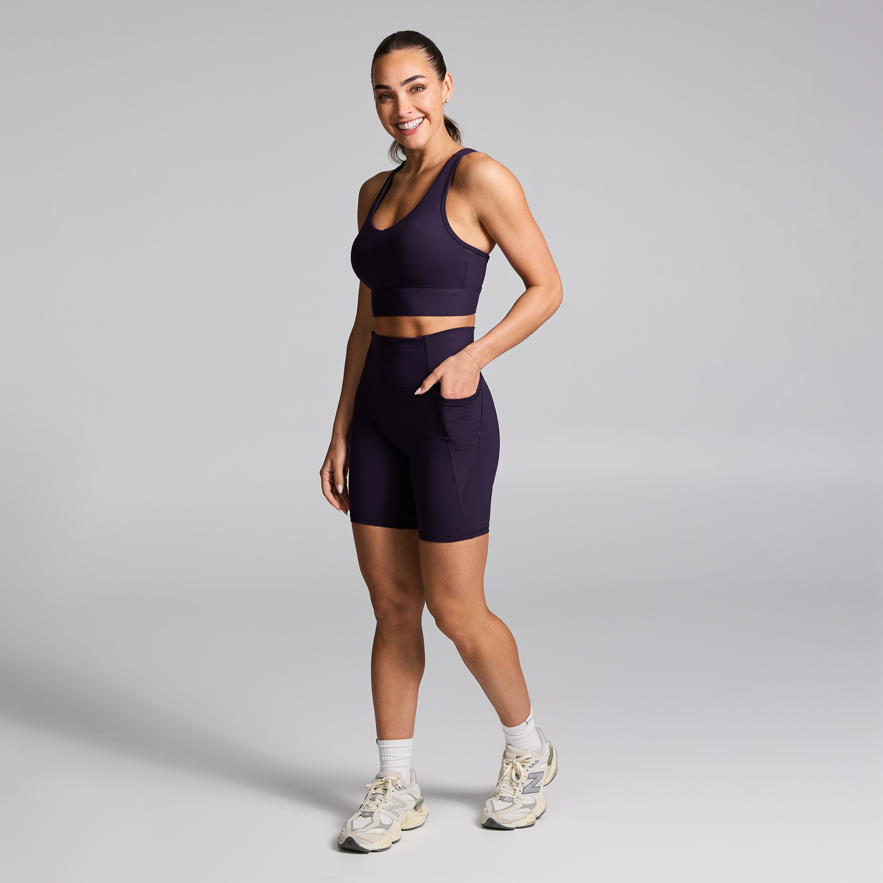 No Front Seam Quad Bike Shorts