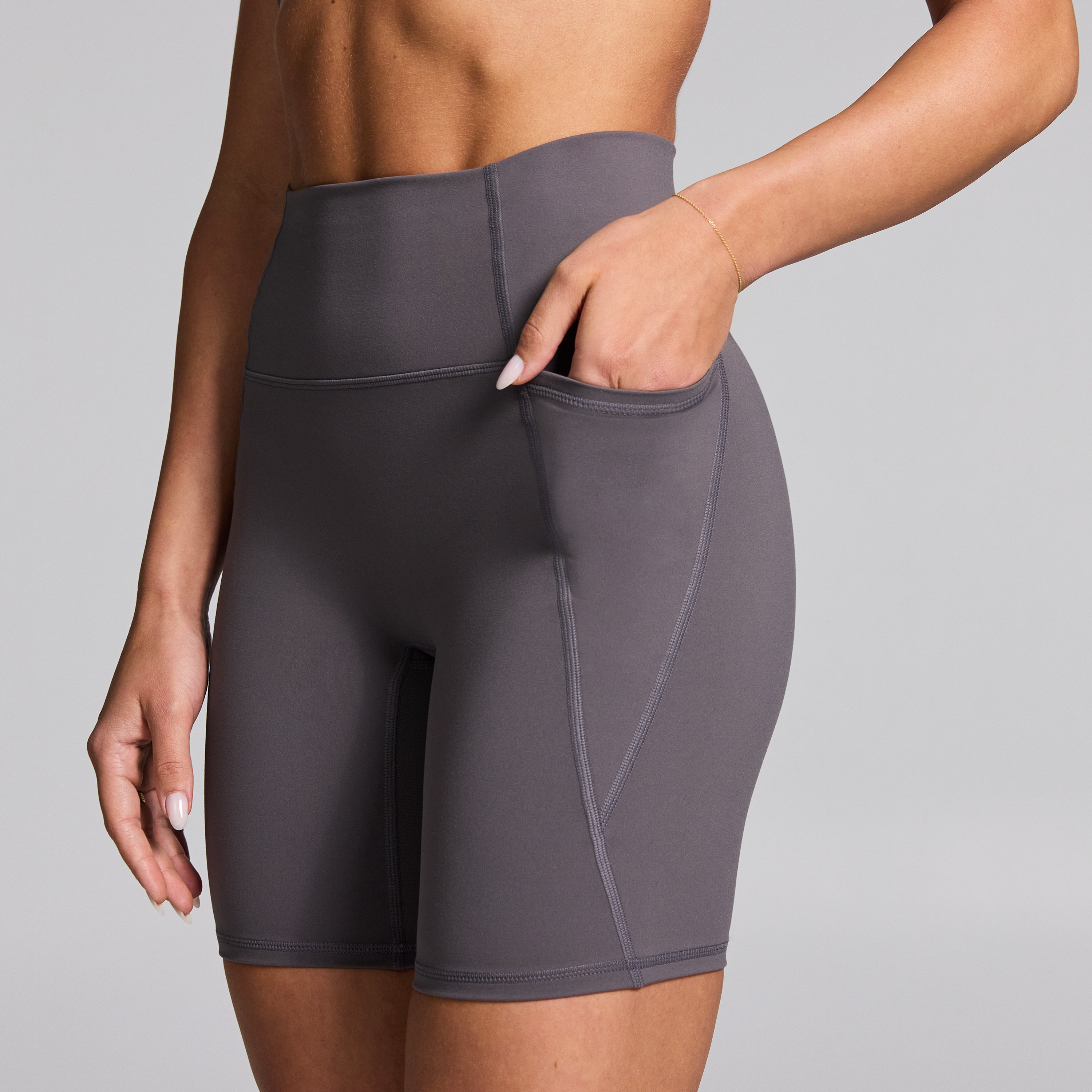 No Front Seam Quad Bike Shorts