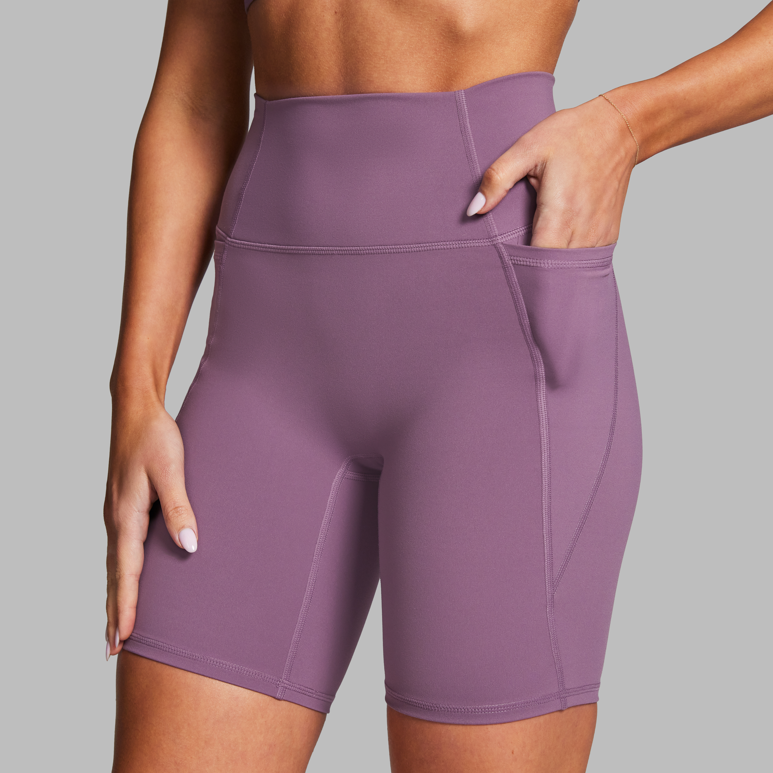 No Front Seam Quad Bike Shorts