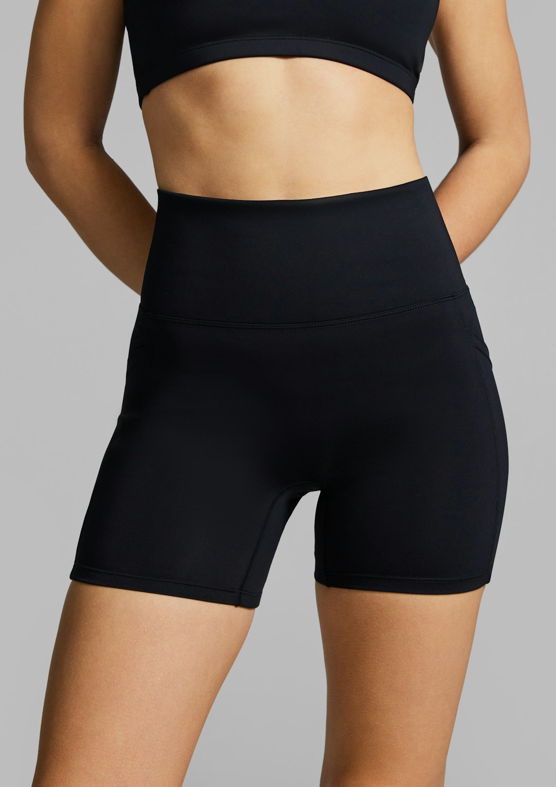 Gym And Swim Mid Thigh Bike Shorts