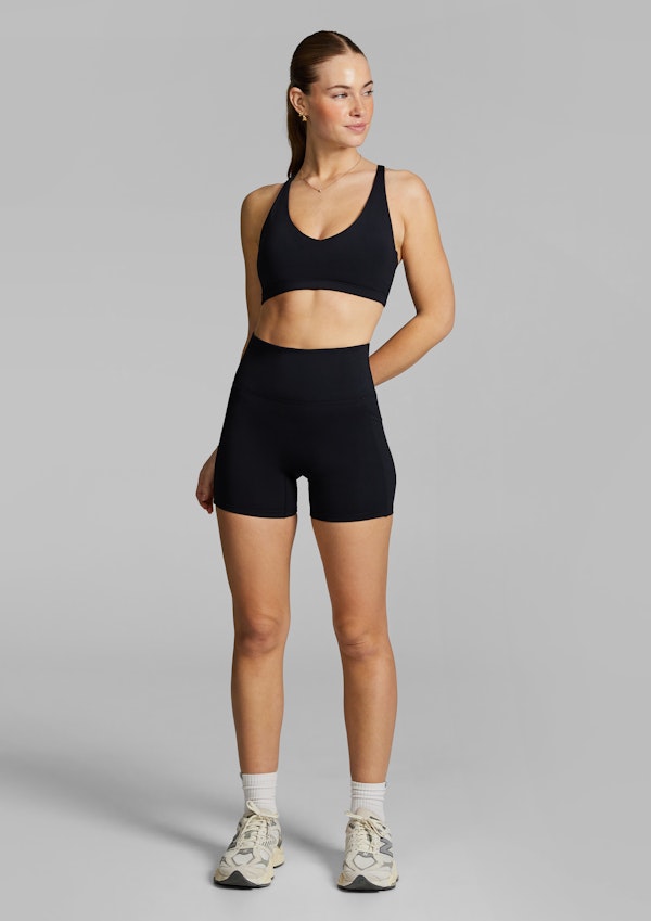 Gym And Swim Mid Thigh Bike Shorts