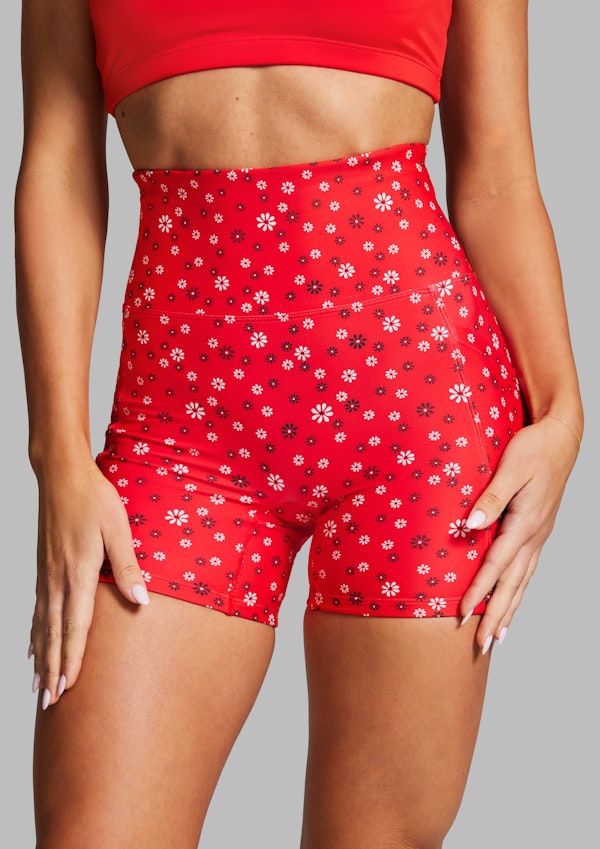 Gym And Swim Mid Thigh Bike Shorts