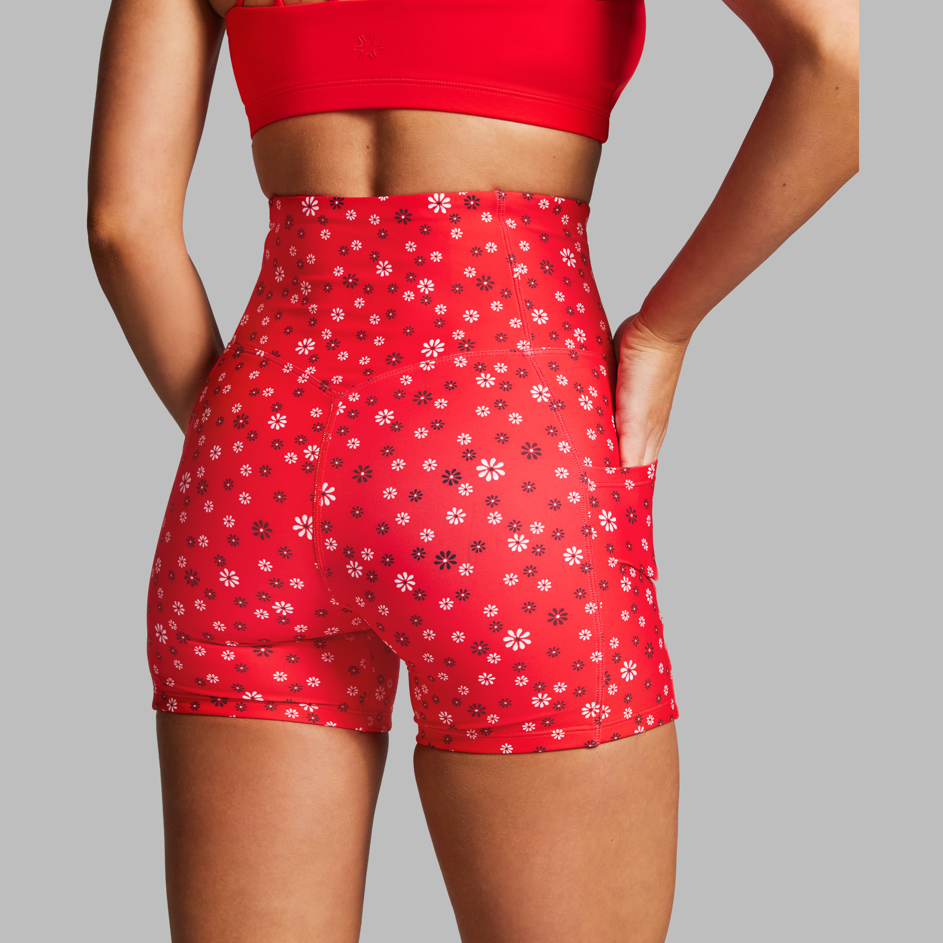 Gym And Swim Mid Thigh Bike Shorts