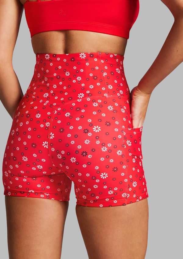 Gym And Swim Mid Thigh Bike Shorts