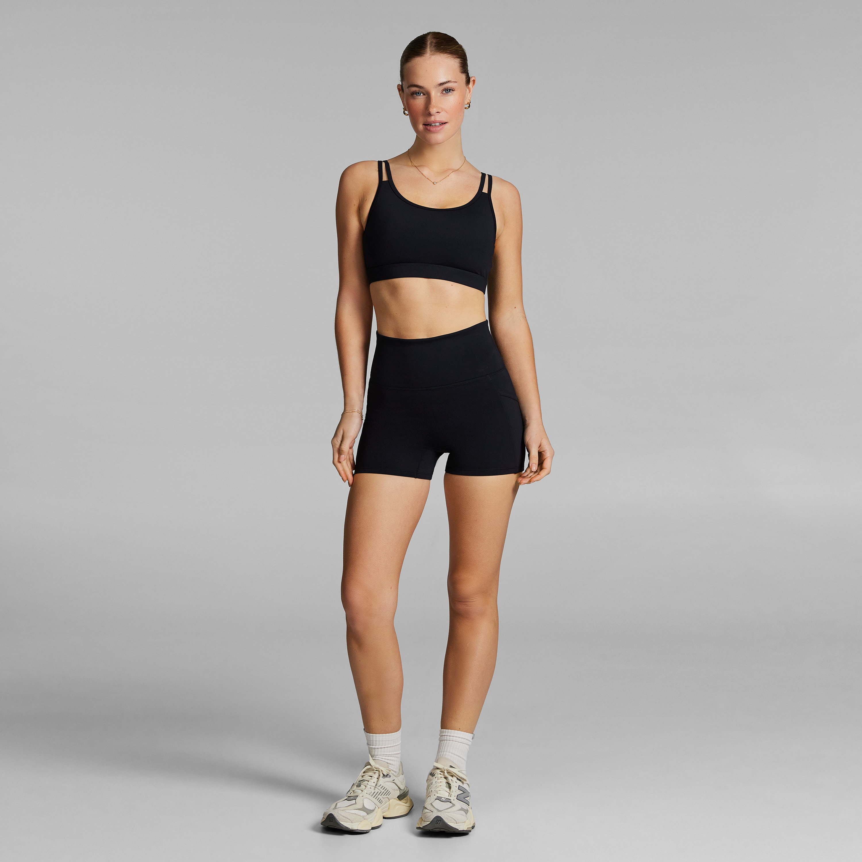 Gym And Swim Longline Booty Shorts