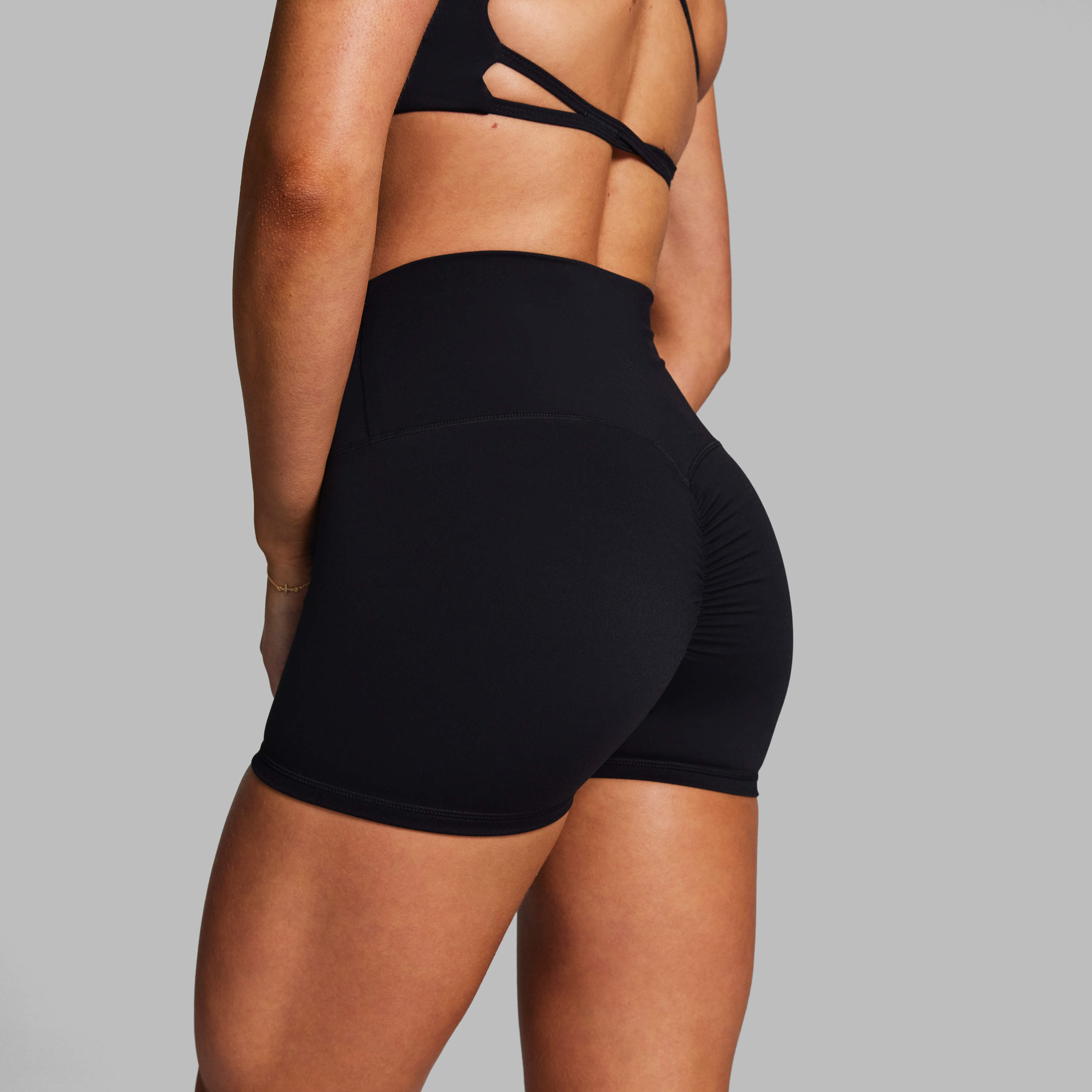 No Front Seam Scrunch Bum Booty Shorts