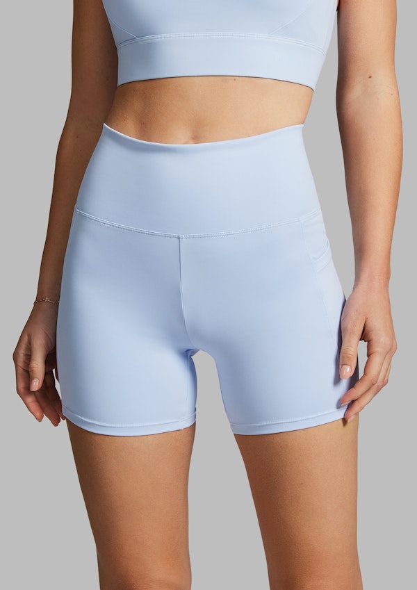 Pocket Mid Thigh Bike Shorts