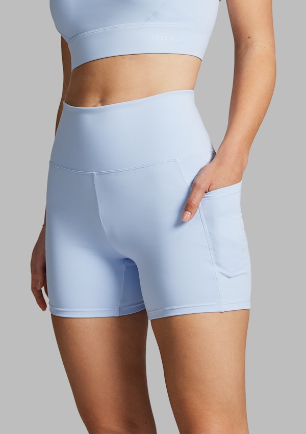 Pocket Mid Thigh Bike Shorts