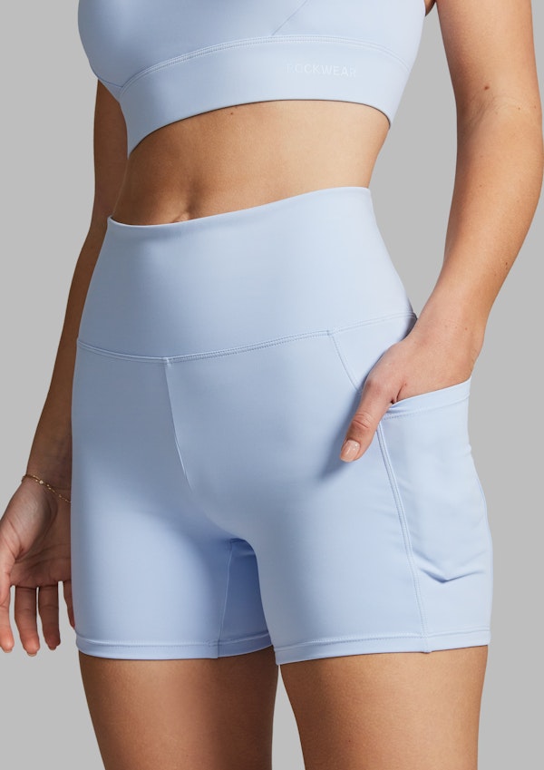 Pocket Mid Thigh Bike Shorts