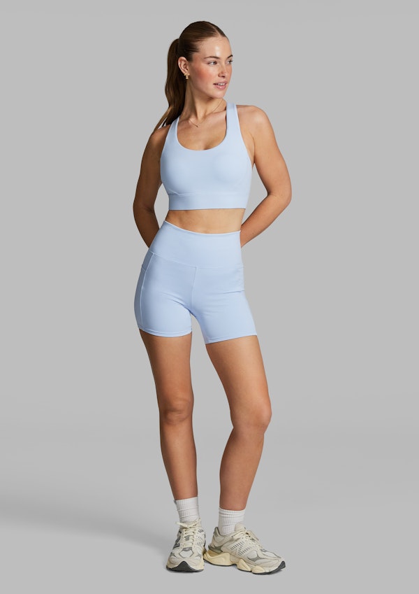 Pocket Mid Thigh Bike Shorts