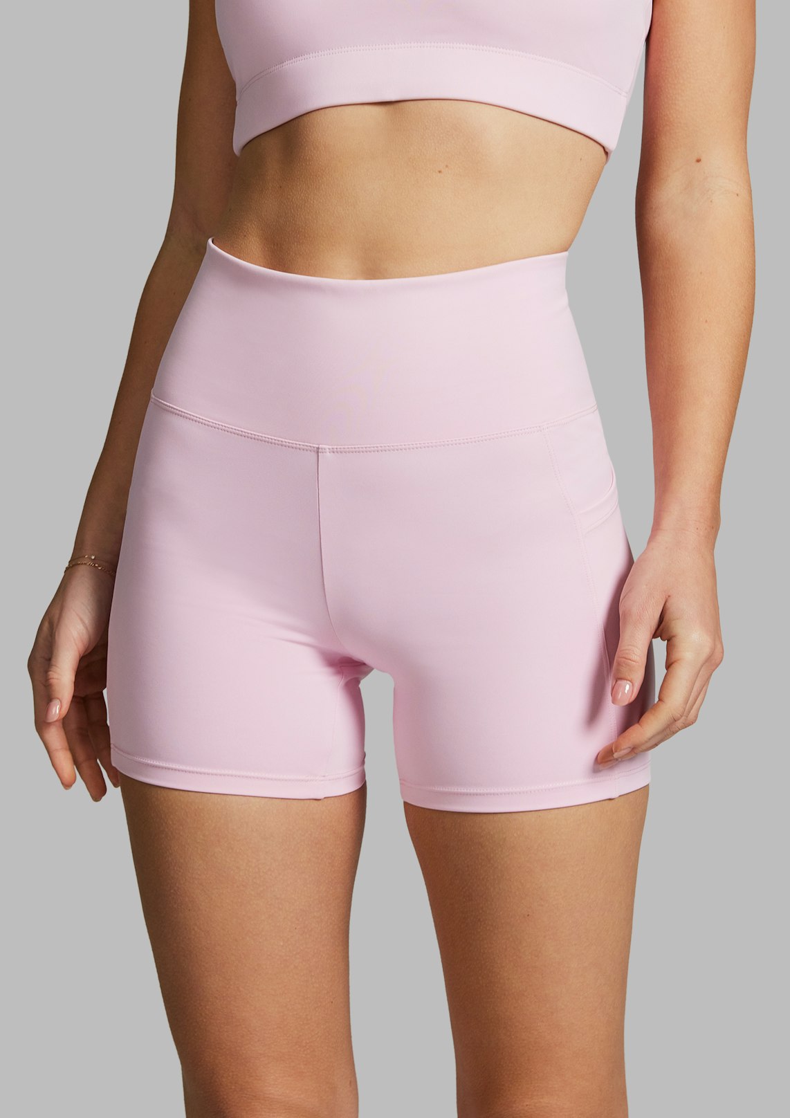 Pocket Mid Thigh Bike Shorts