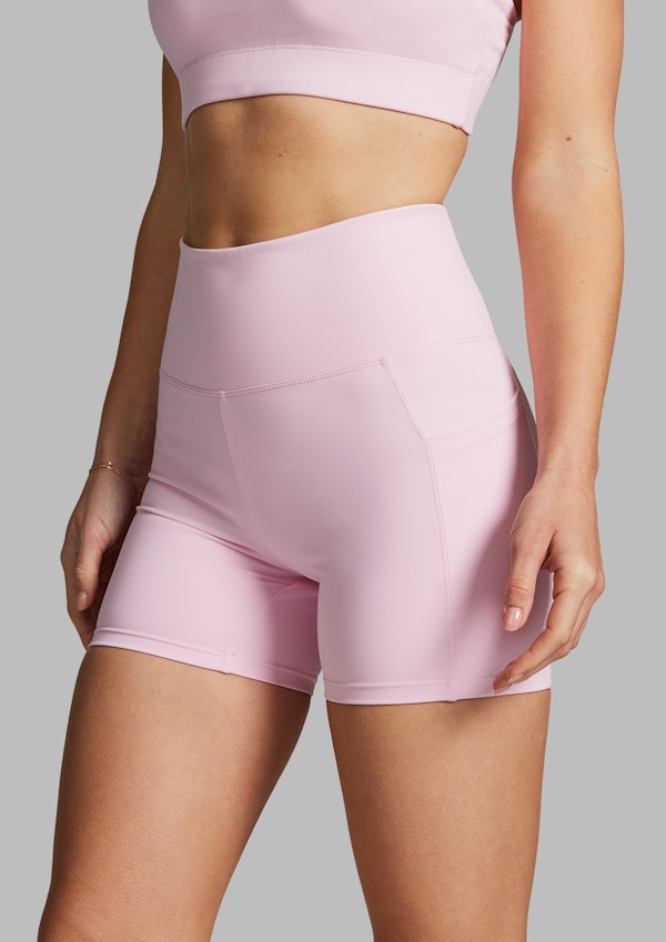 Pocket Mid Thigh Bike Shorts