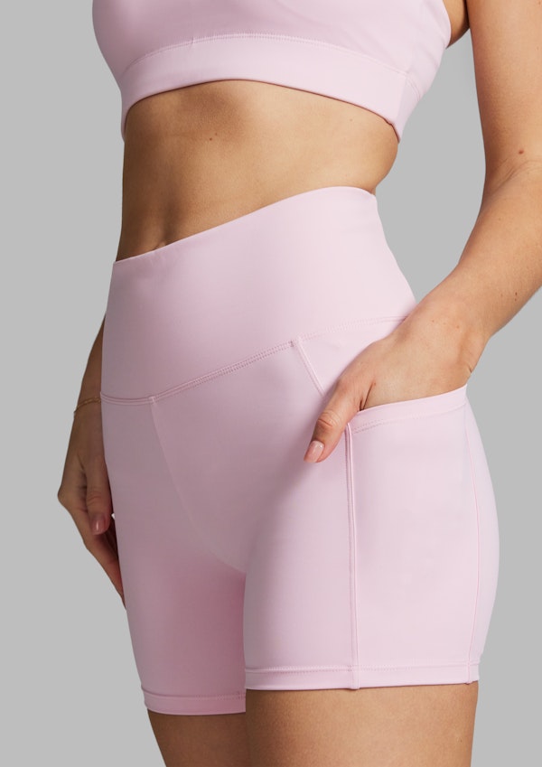 Pocket Mid Thigh Bike Shorts