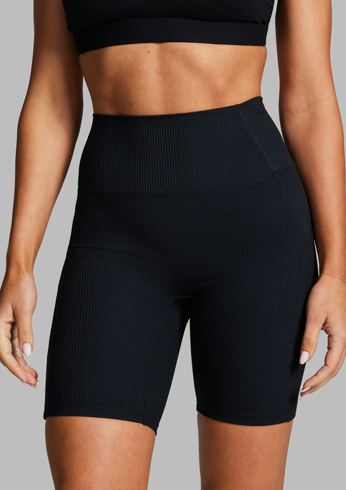 Luxesoft Rib Quad Bike Shorts