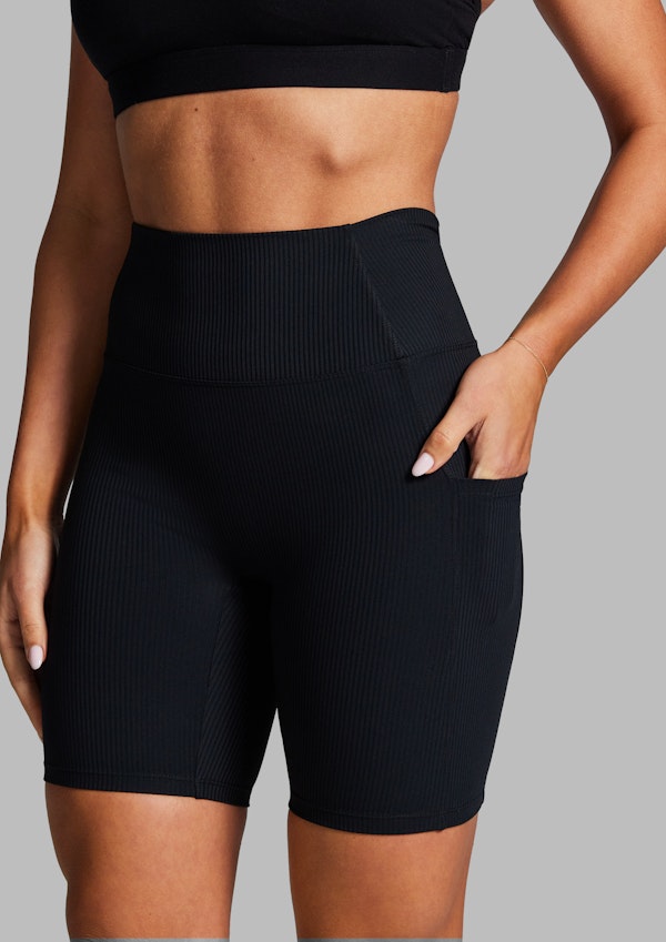 Luxesoft Rib Quad Bike Shorts