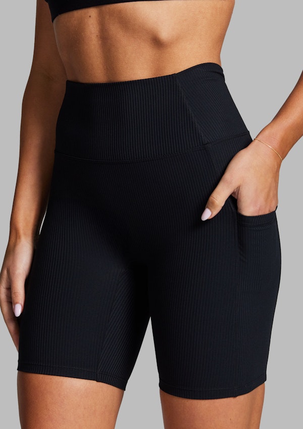 Luxesoft Rib Quad Bike Shorts