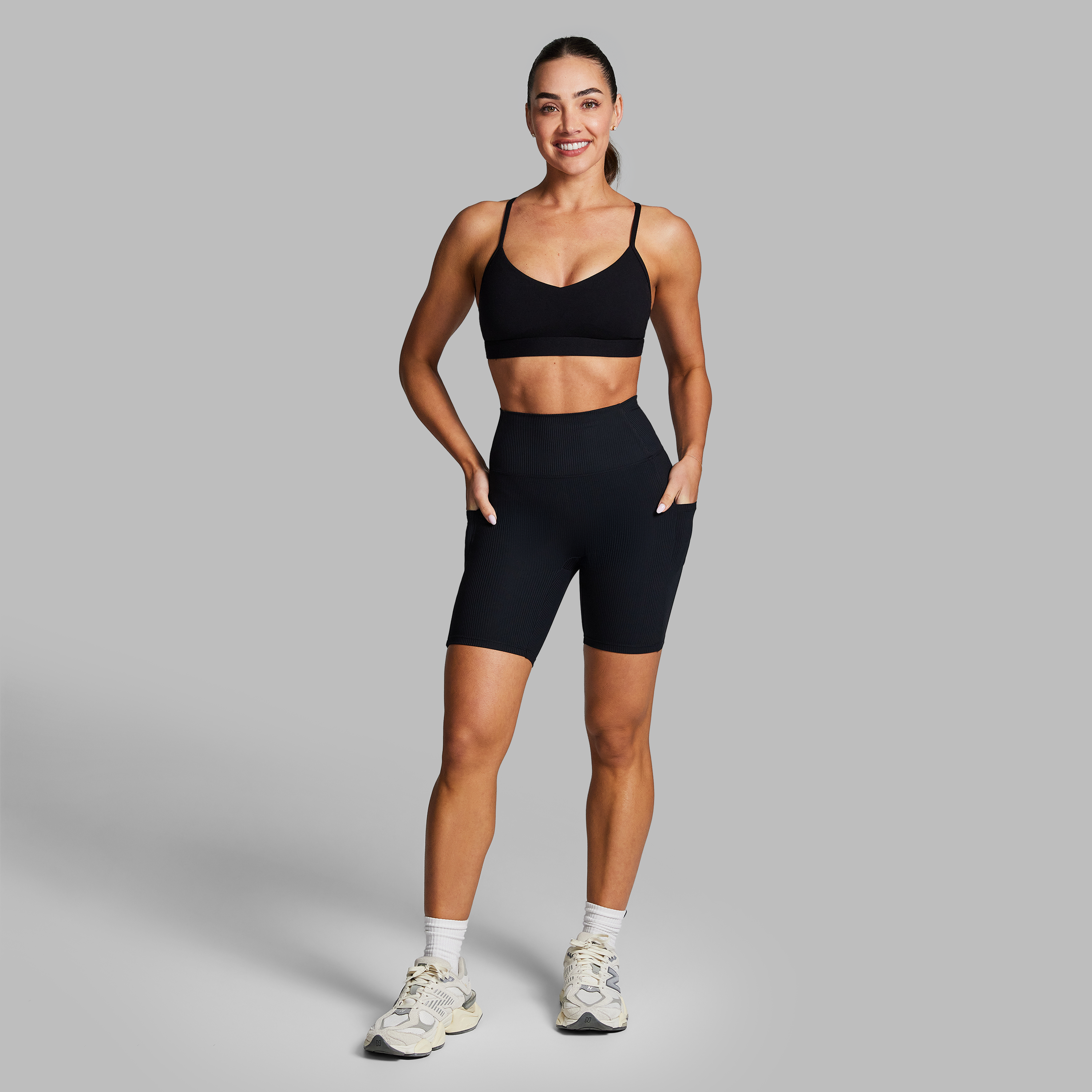 Luxesoft Rib Quad Bike Shorts