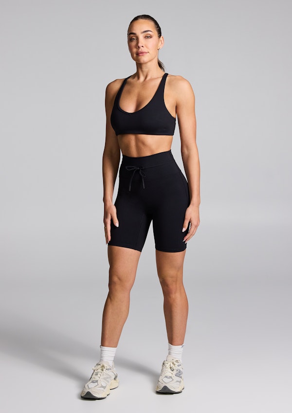 Tie Front Quad Bike Shorts