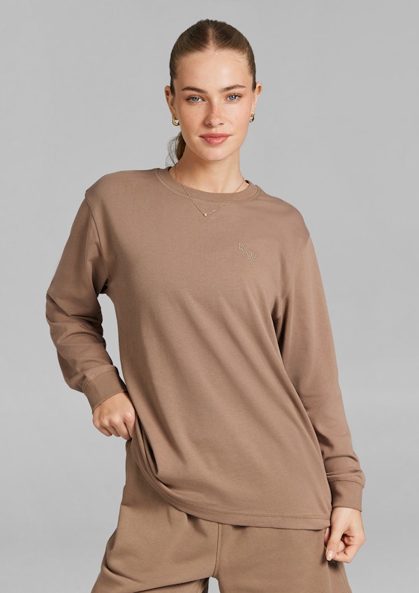 Heavyweight Oversize Long Sleeve Tee