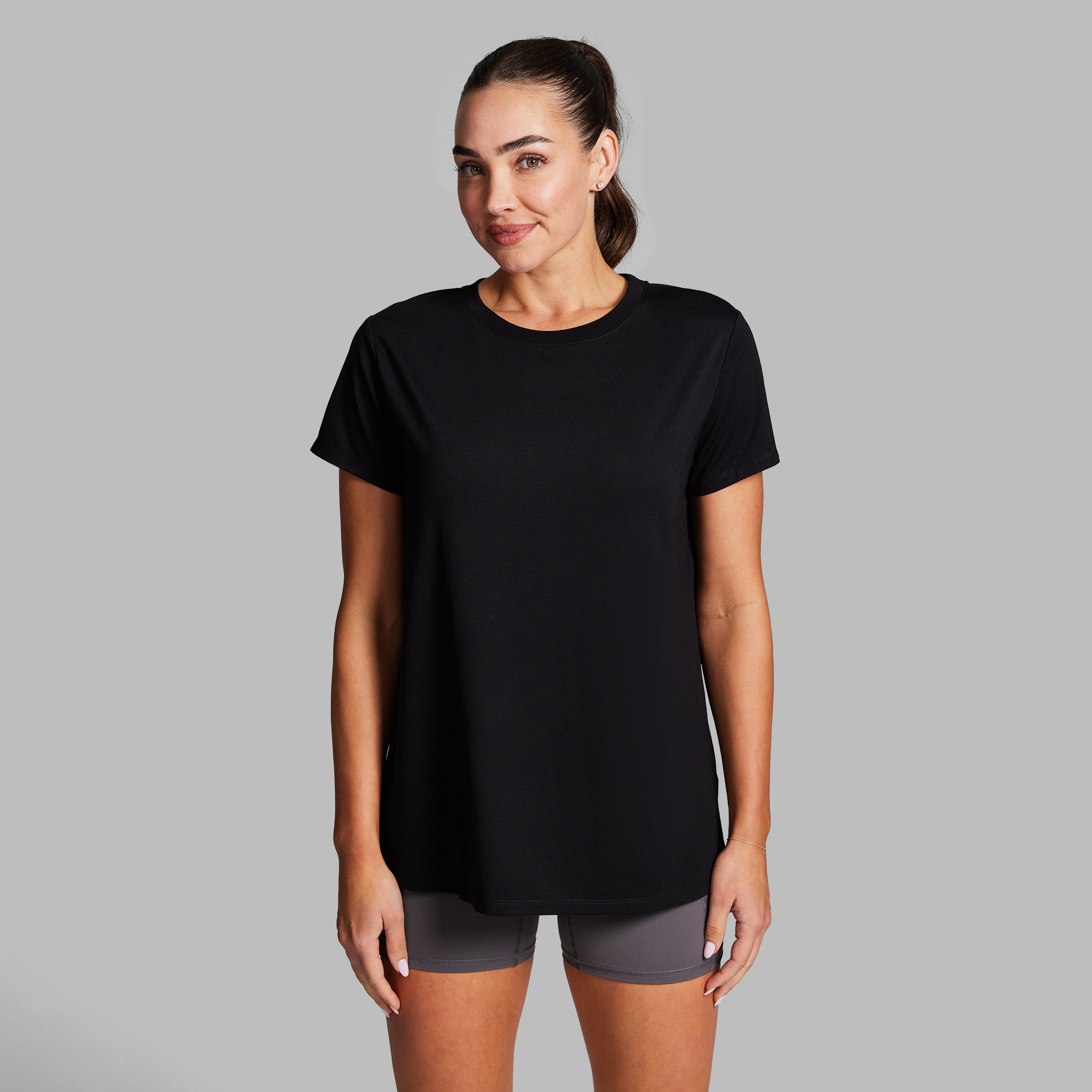 Crew Neck Relaxed Tee