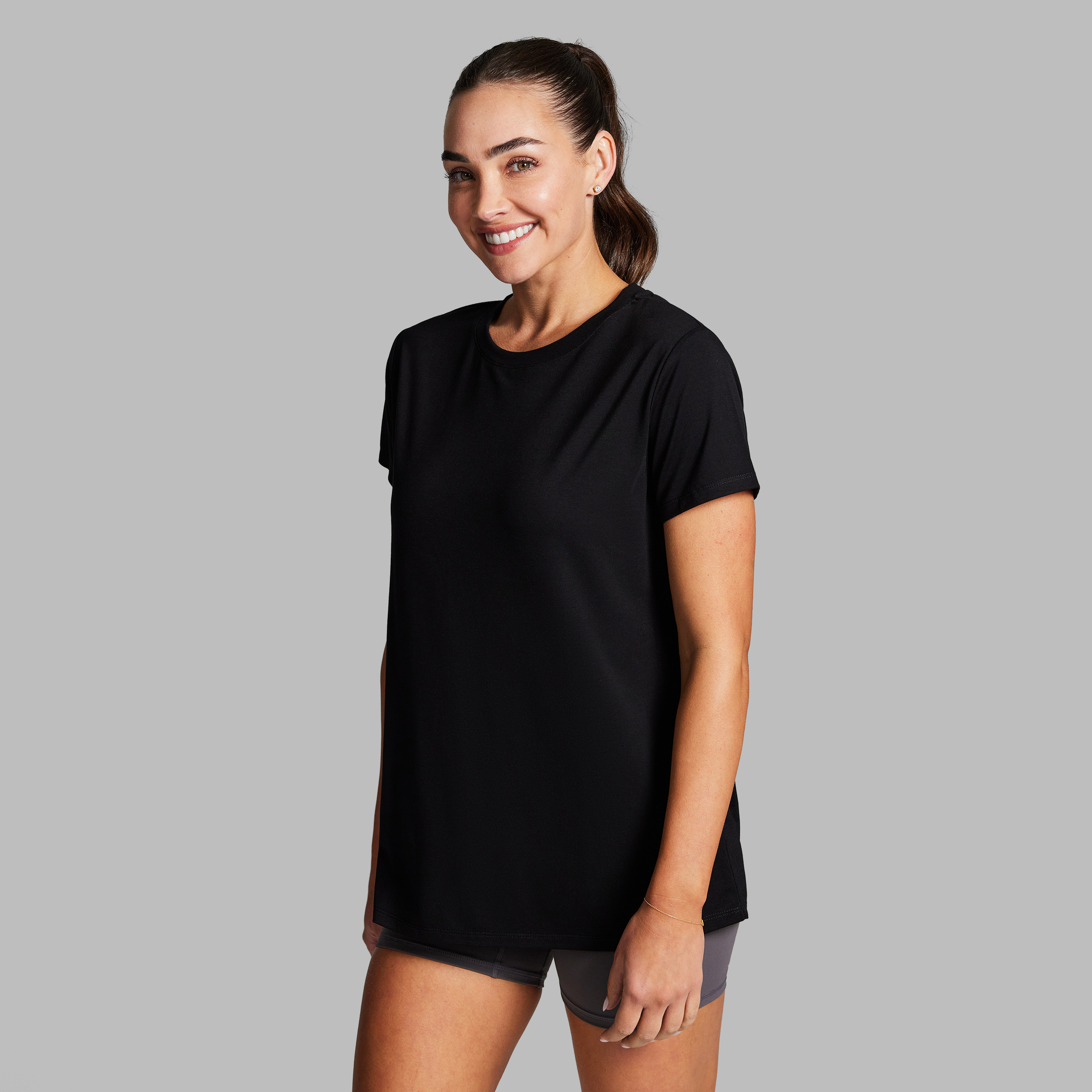 Crew Neck Relaxed Tee