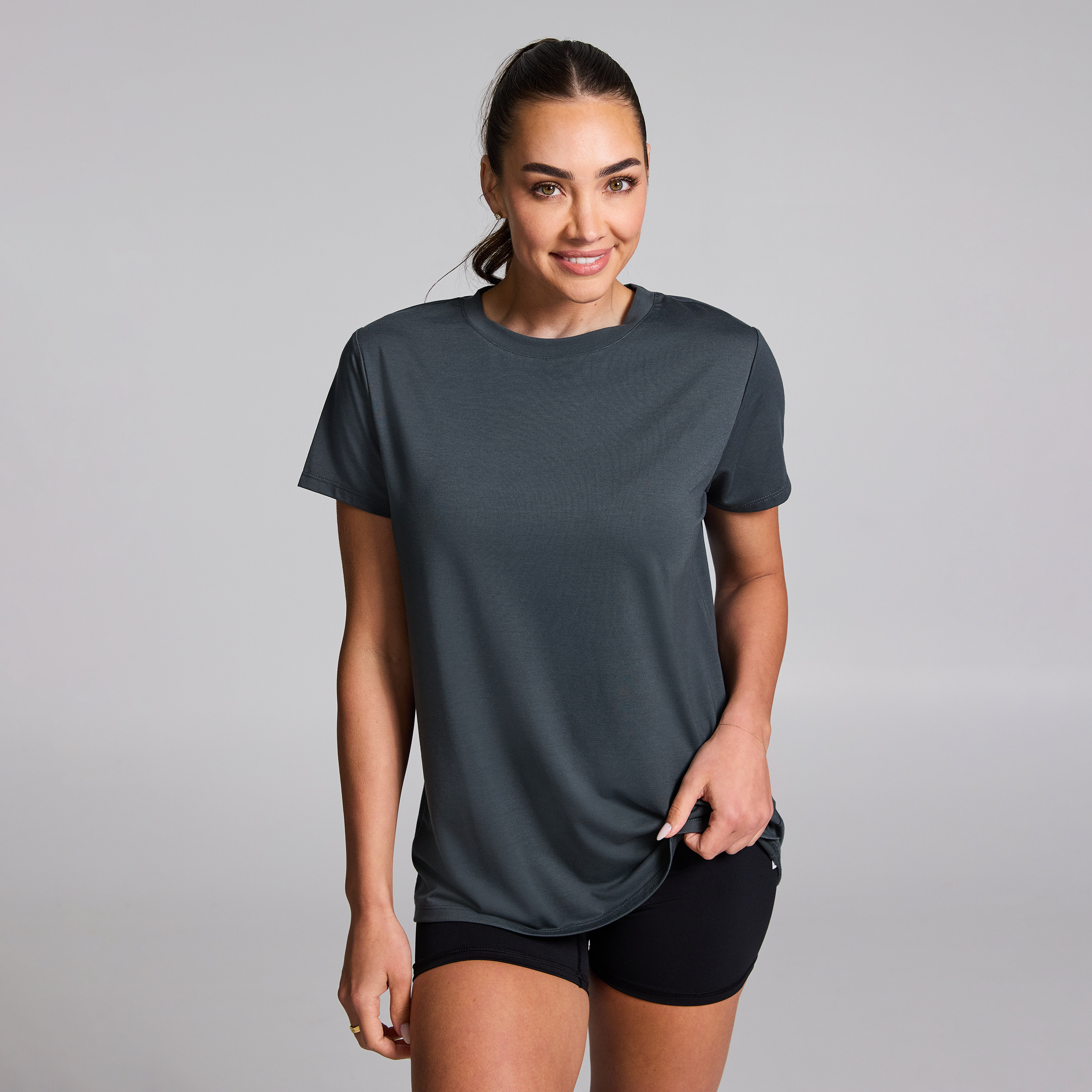 Crew Neck Relaxed Tee