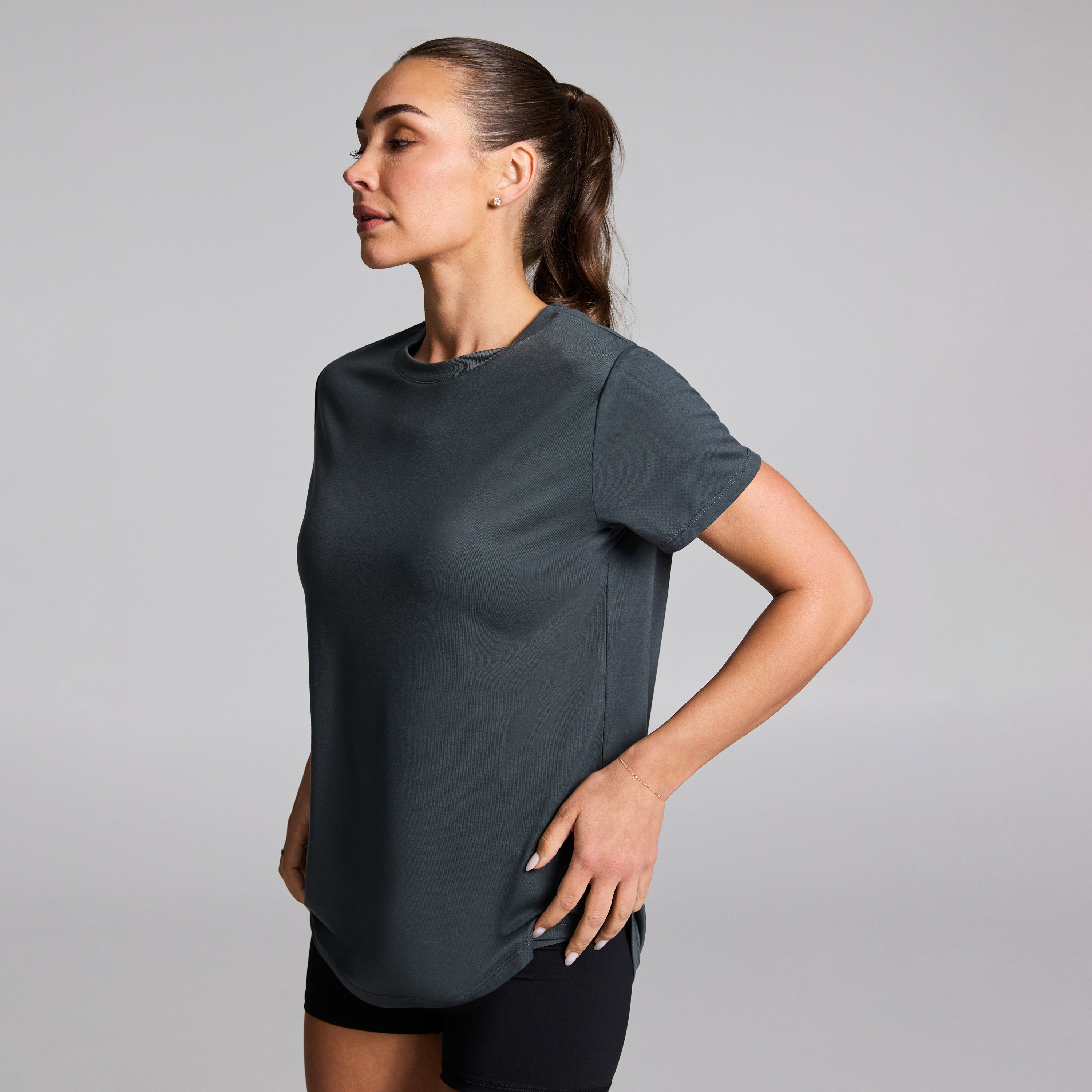 Crew Neck Relaxed Tee