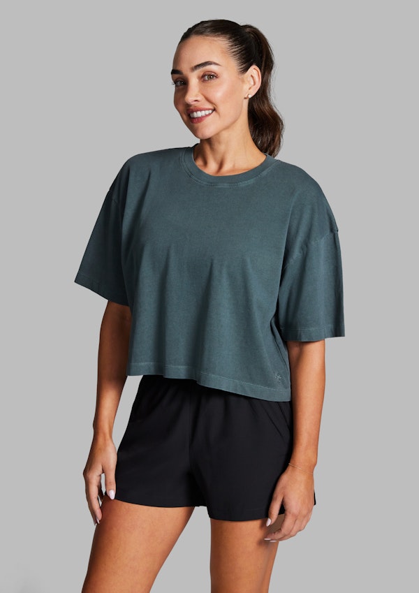 Boxy Hip Length Tee