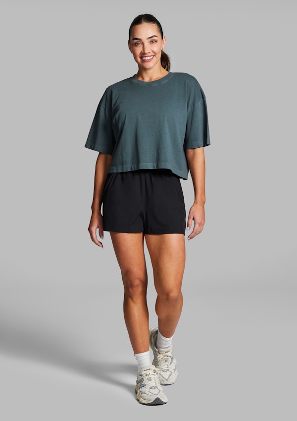 Boxy Hip Length Tee