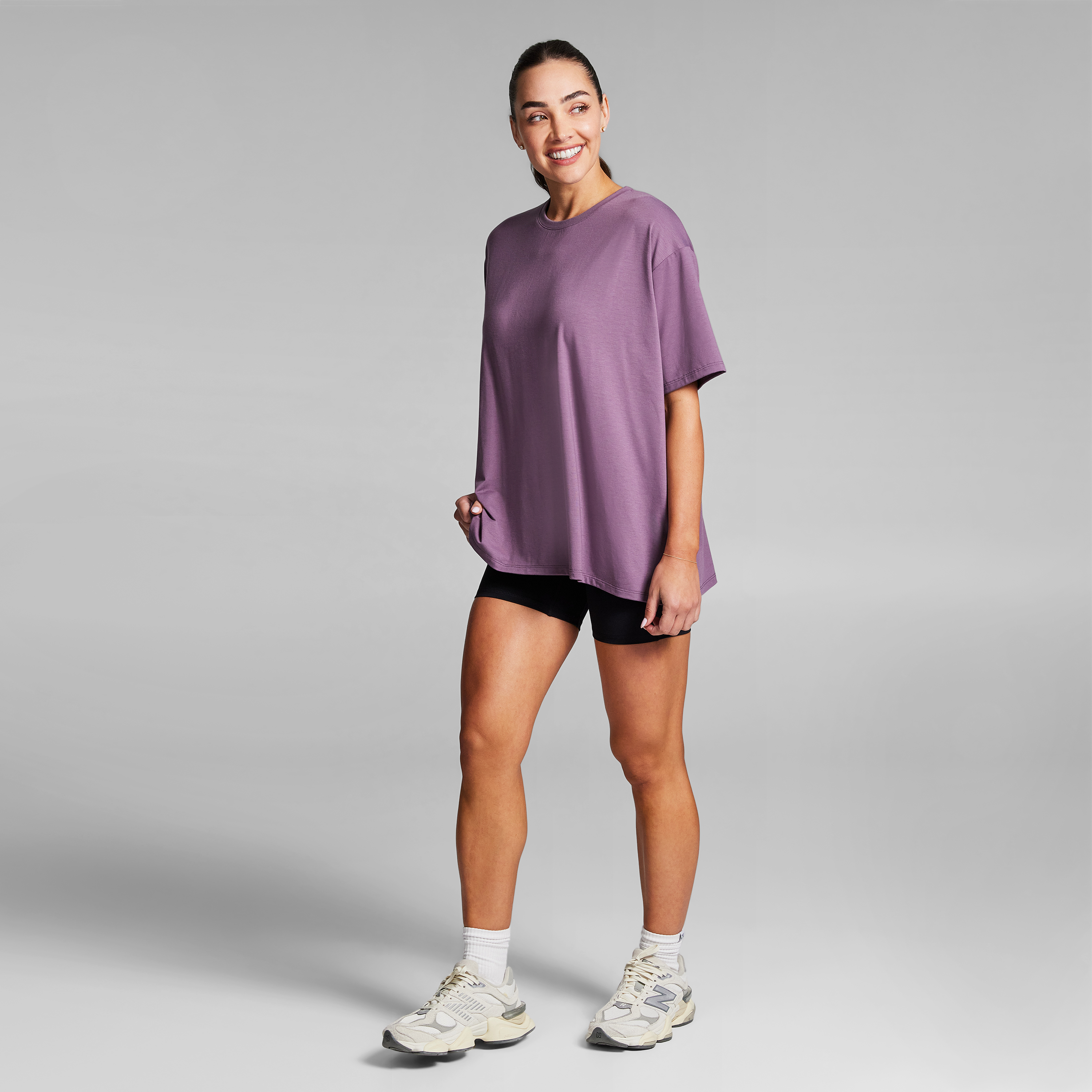 Relaxed Side Split Tee