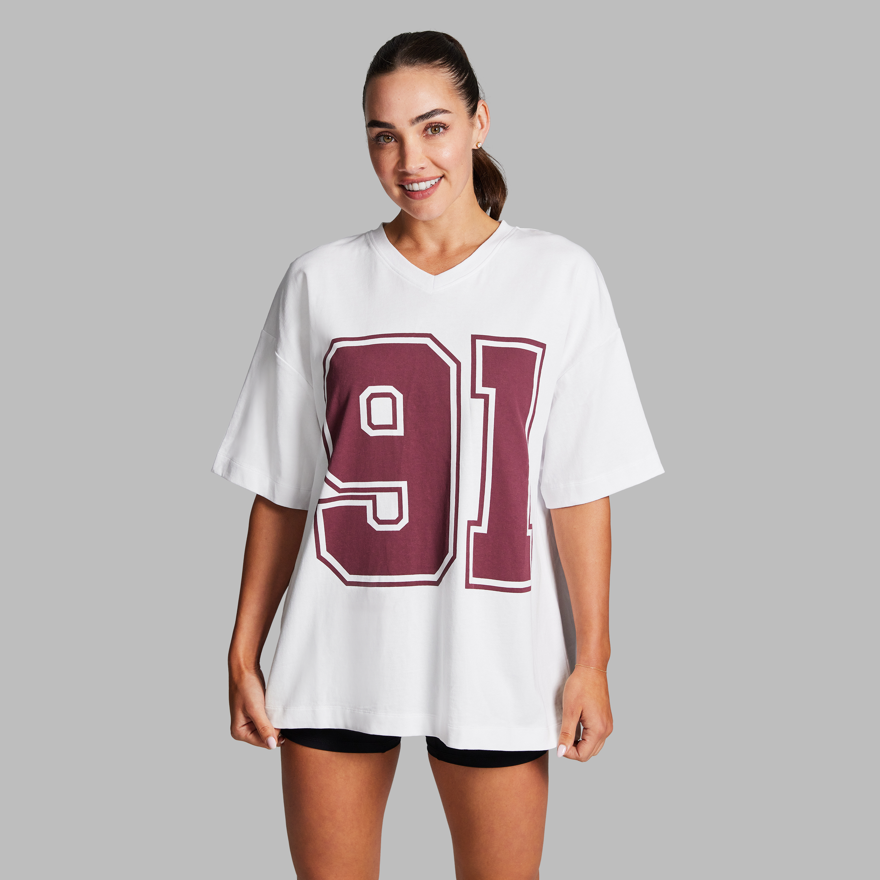 Oversize Sports Jersey Tee
