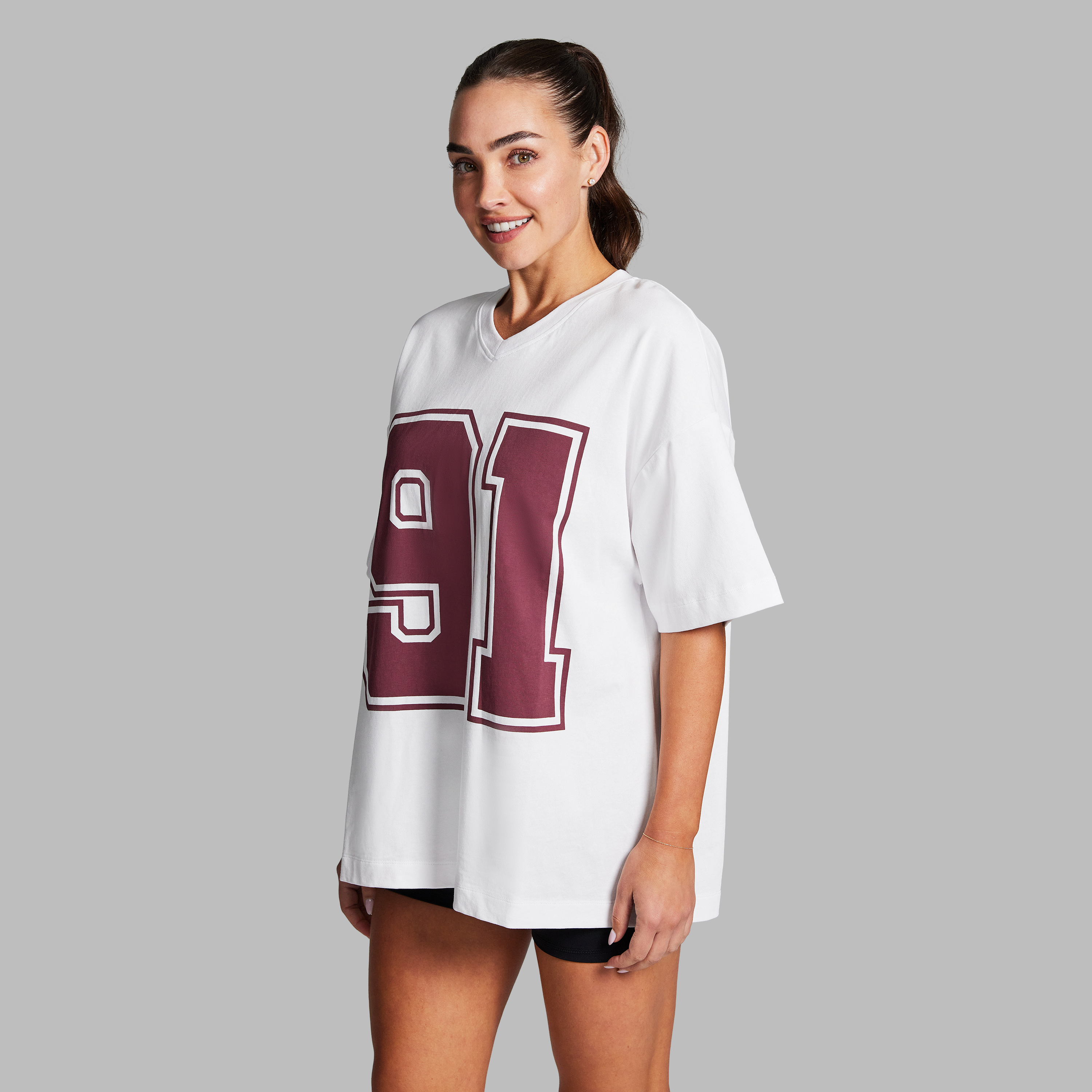 Oversize Sports Jersey Tee