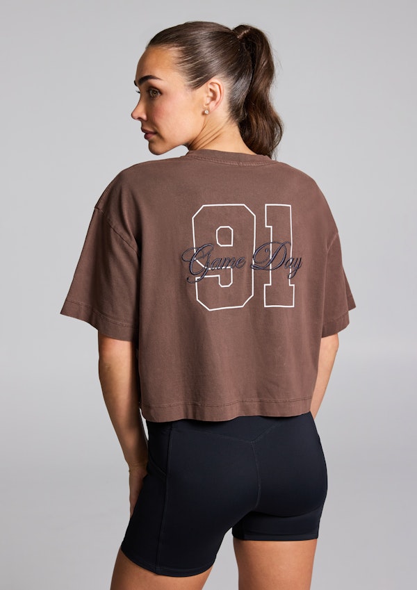 V Neck Hip Length Tee