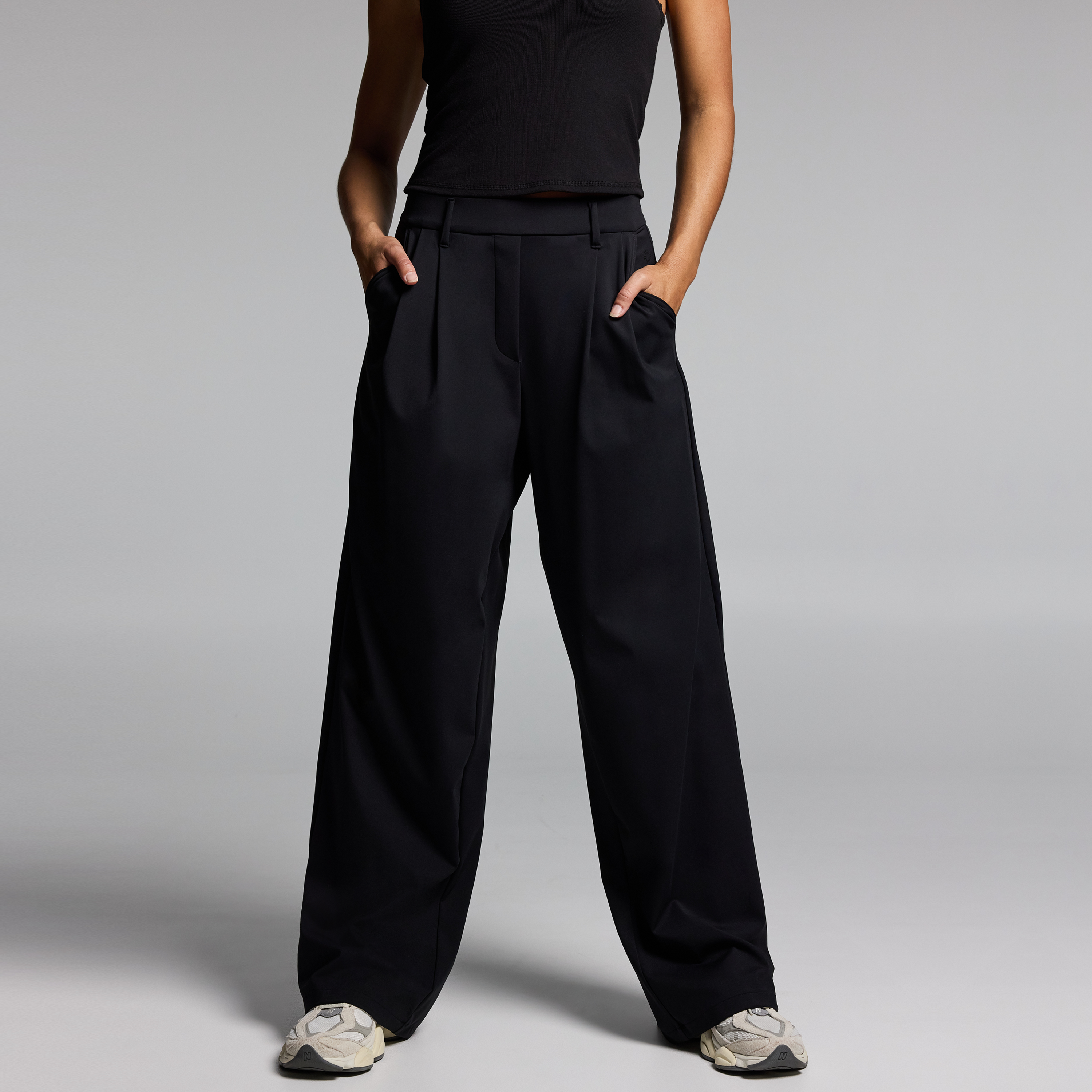 Active Stretch Wide Leg Pants