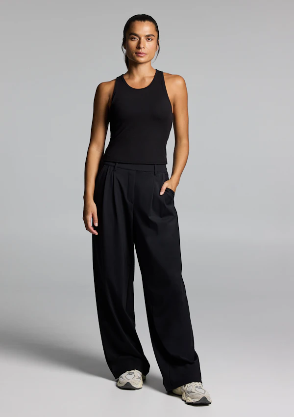 Active Stretch Wide Leg Pants