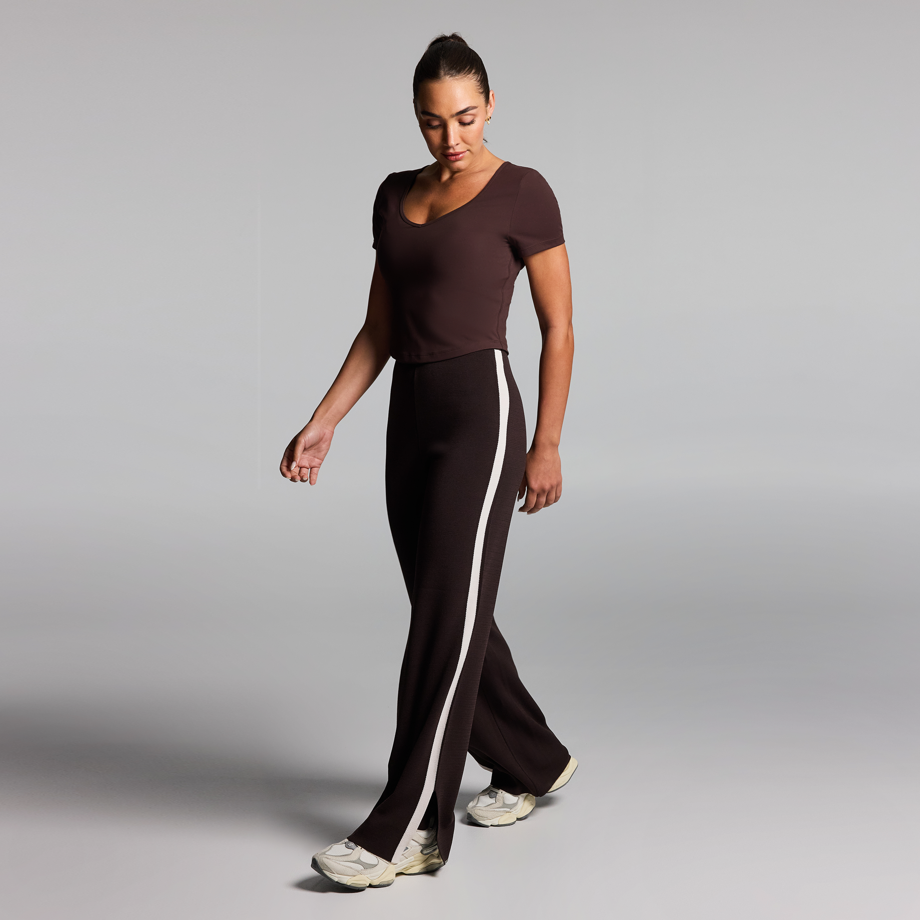 Side Stripe Knit Pants